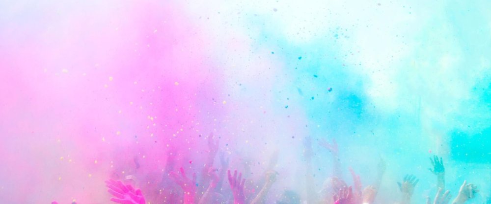 Акварельный фон розово голубой