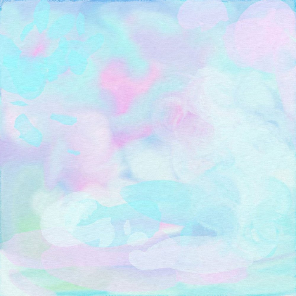 Розово бирюзовый фон