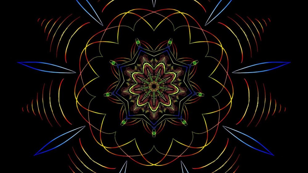 Мандала абстракция