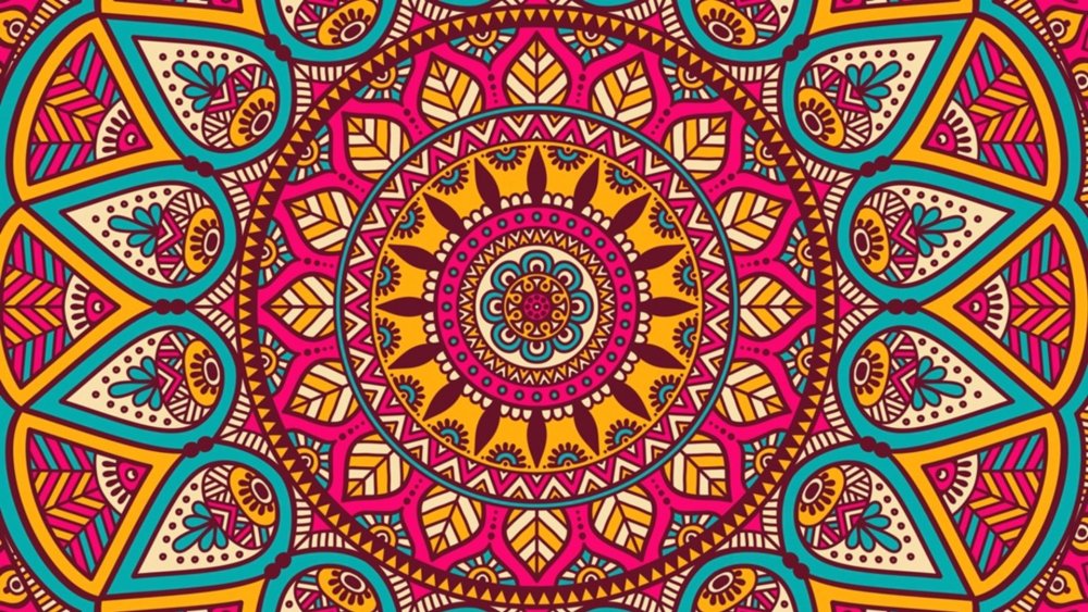 Национальный орнамент Таджикистана чакан