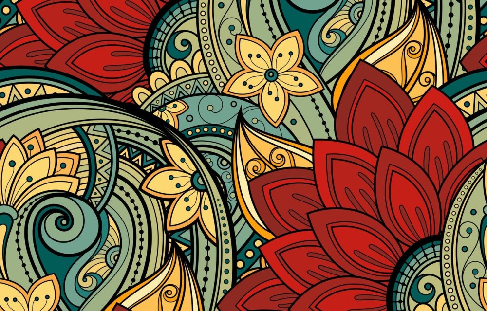 Цветочный узор