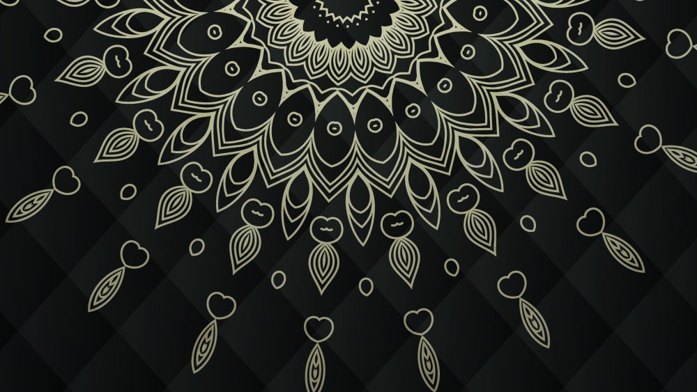 Обои с точечным рисунком