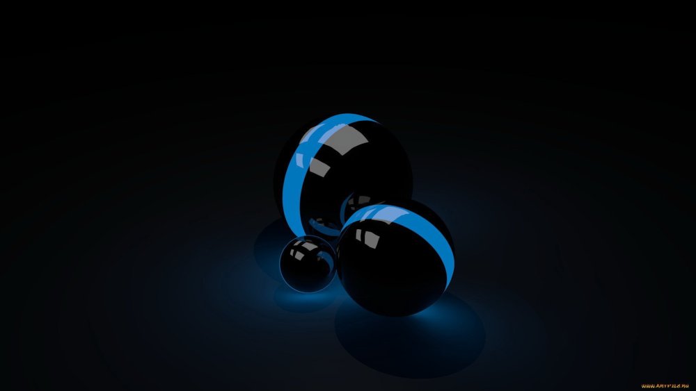 Черная тема на рабочий стол