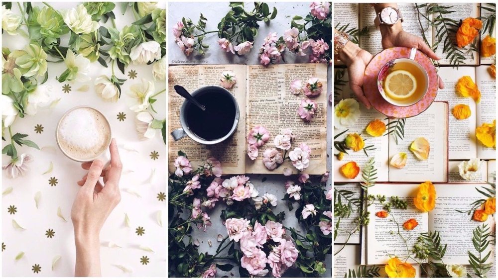 Чай для инстаграмма