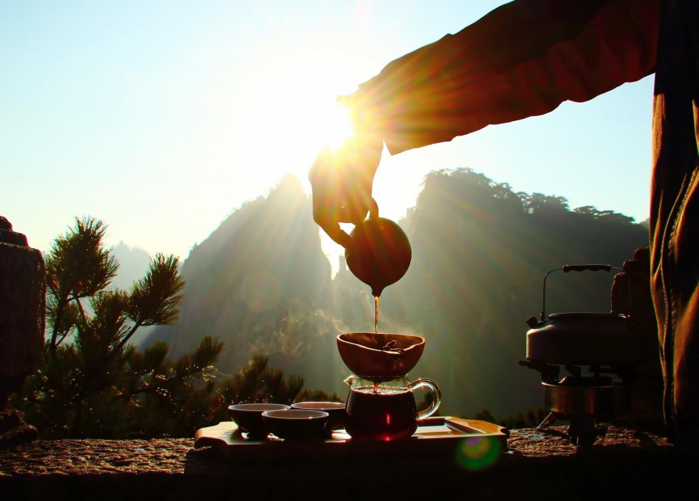 Чайная церемония на природе