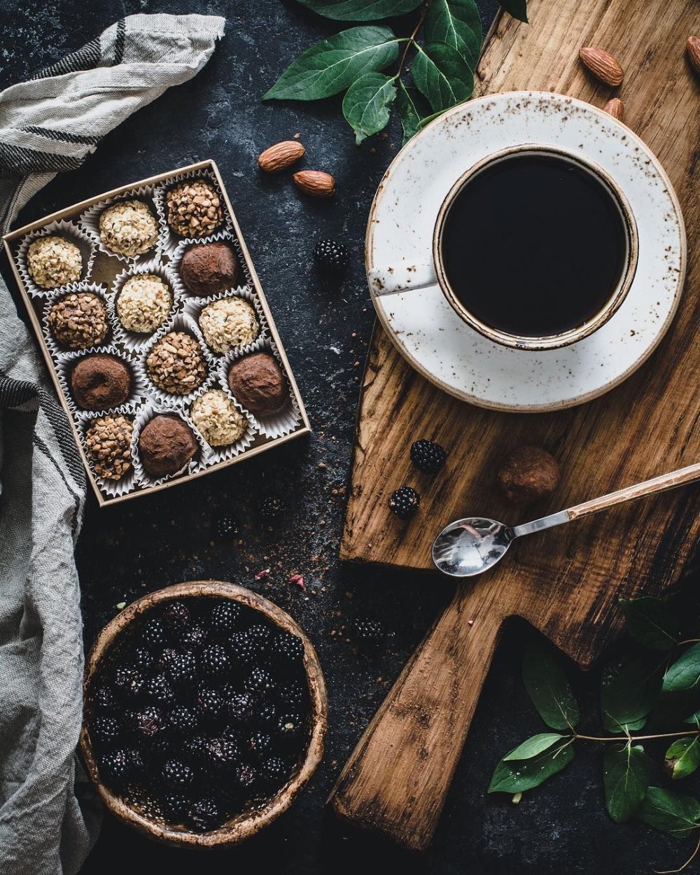 Кофе на столе