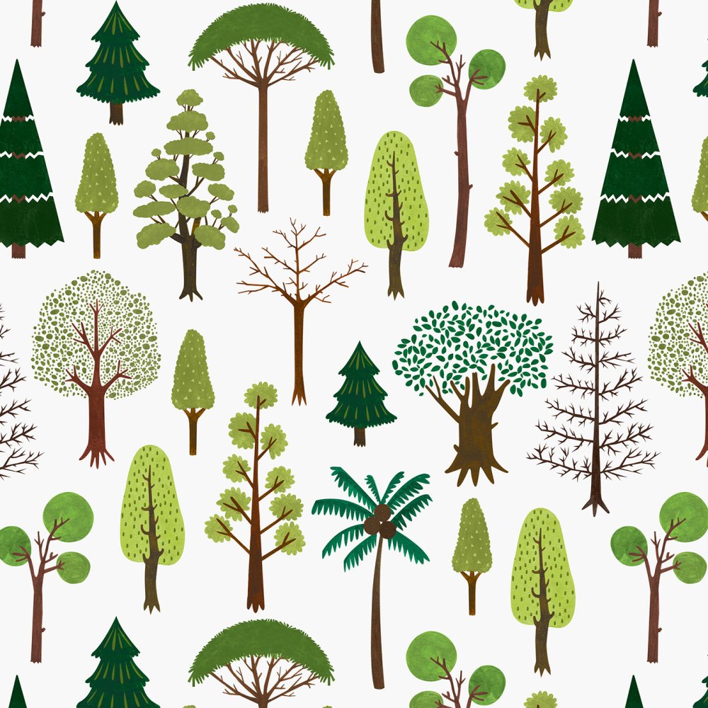 Стилизация деревьев