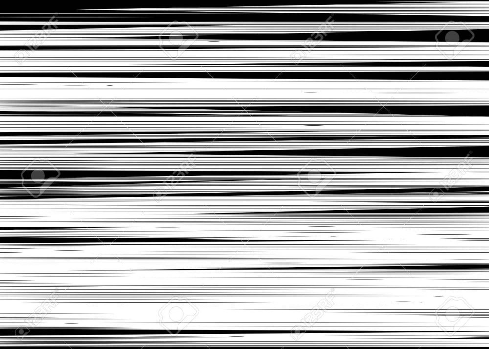 Чёрные и белые горизонтальные полоски