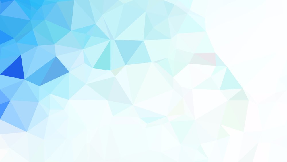 Геометрический фон синий с белым