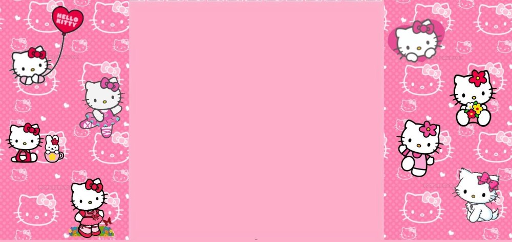 Красивый фон с Хеллоу Китти