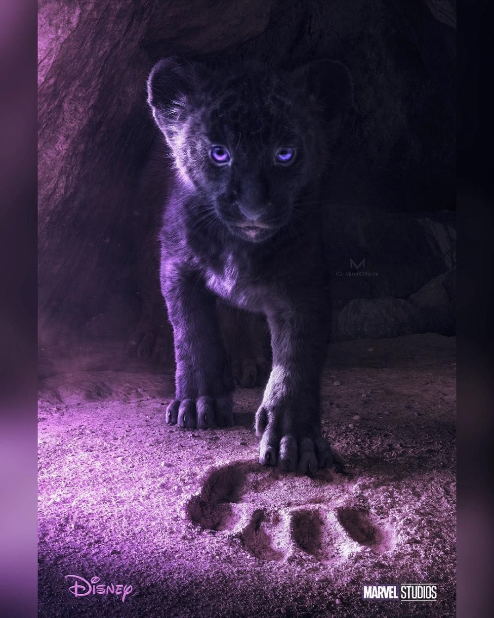 Король Лев черная пантера арт