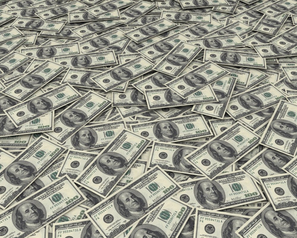 Обои на рабочий стол деньги темные