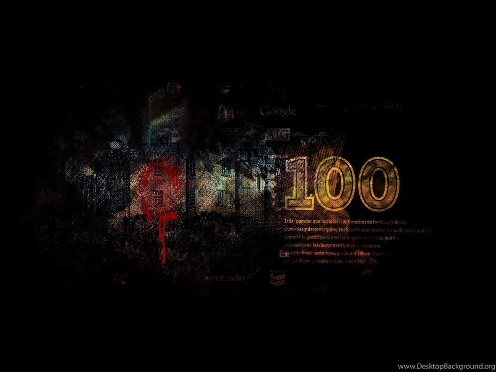 Деньги на черном фоне