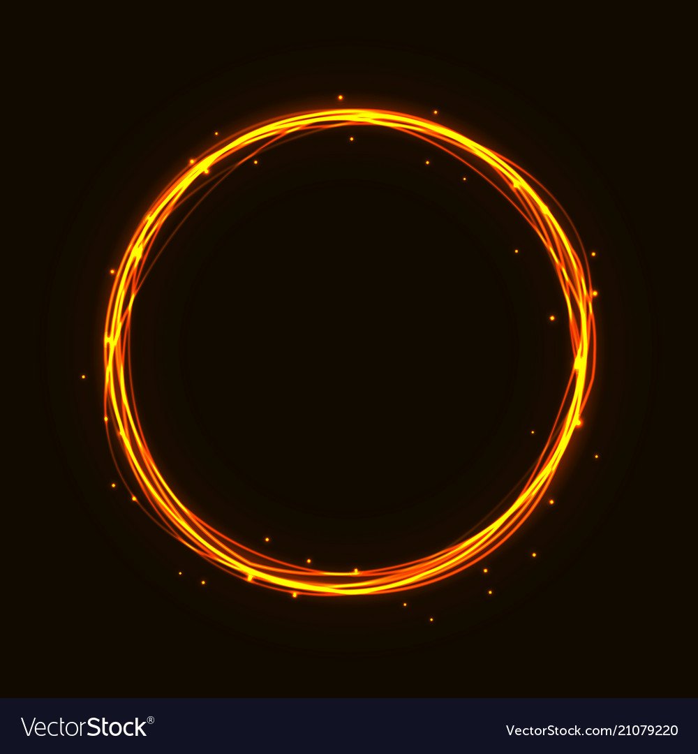 Неоновый круг