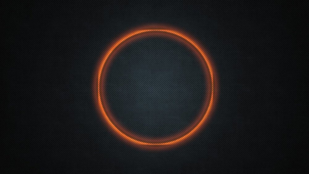 Футаж белый круг