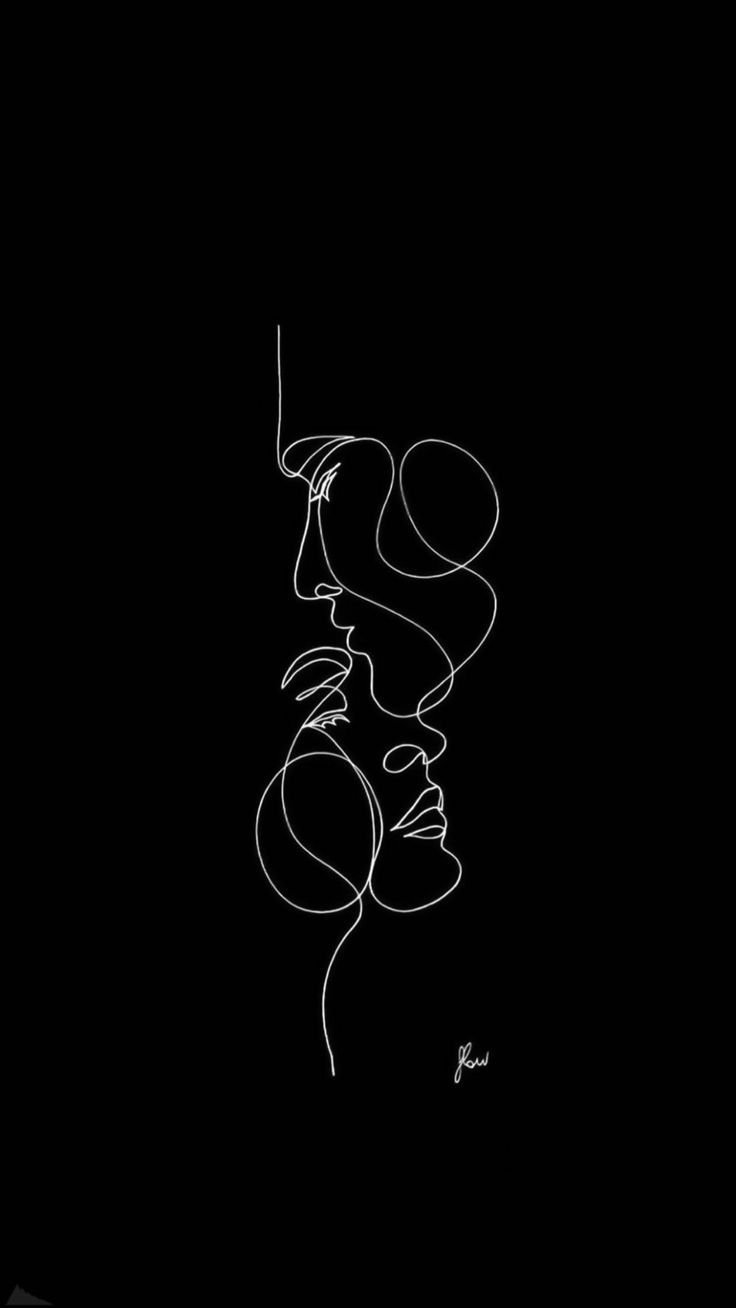 Рисунки на черном фоне