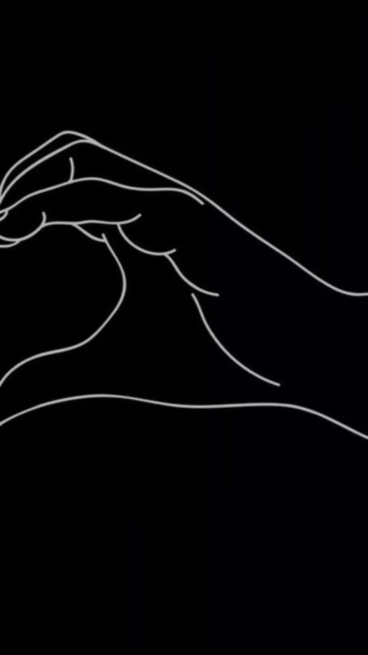 Рисунки на черном фоне