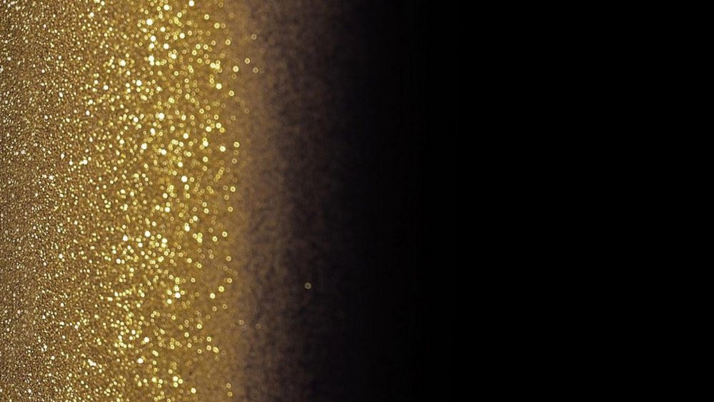 Блестки черные