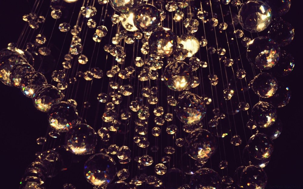 Блестки черные