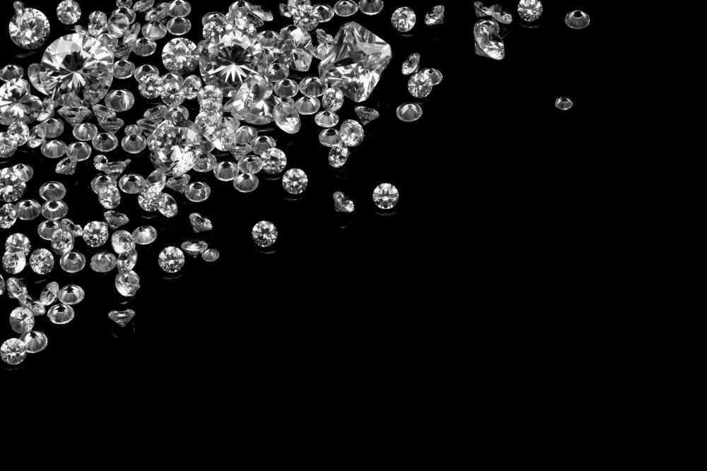 Звезды на черном фоне