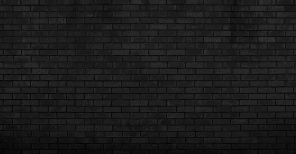 Черный кирпич стена