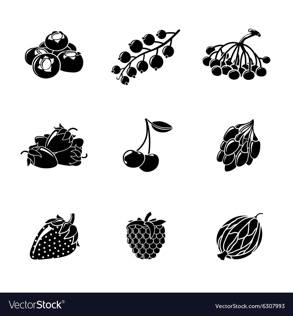 Стилизация ягод