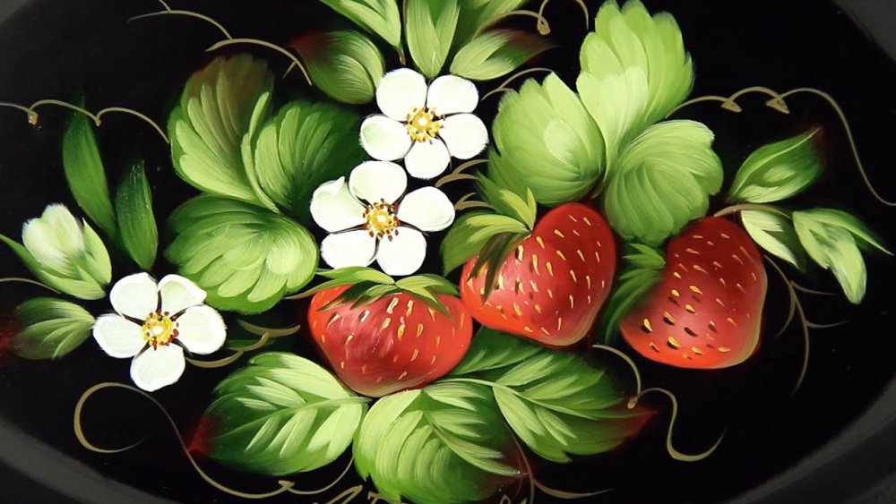 Жостовские подносы Гончарова