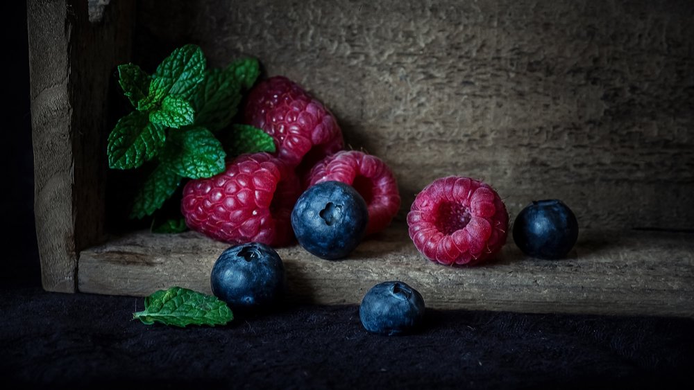 Черника малина