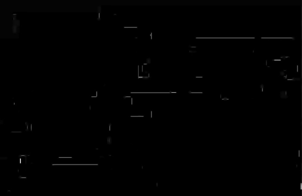 Чёрный фон с помехами