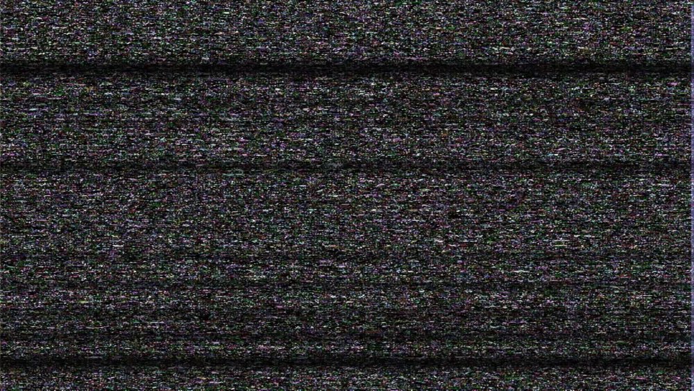 VHS static 4k