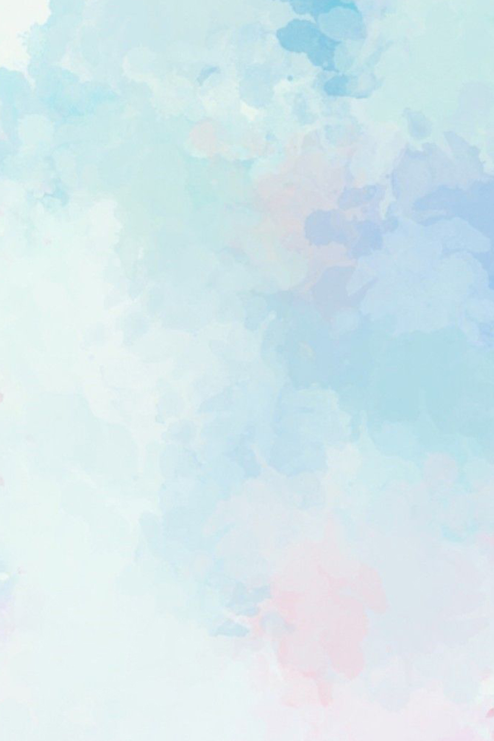 Голубой акварельный фон