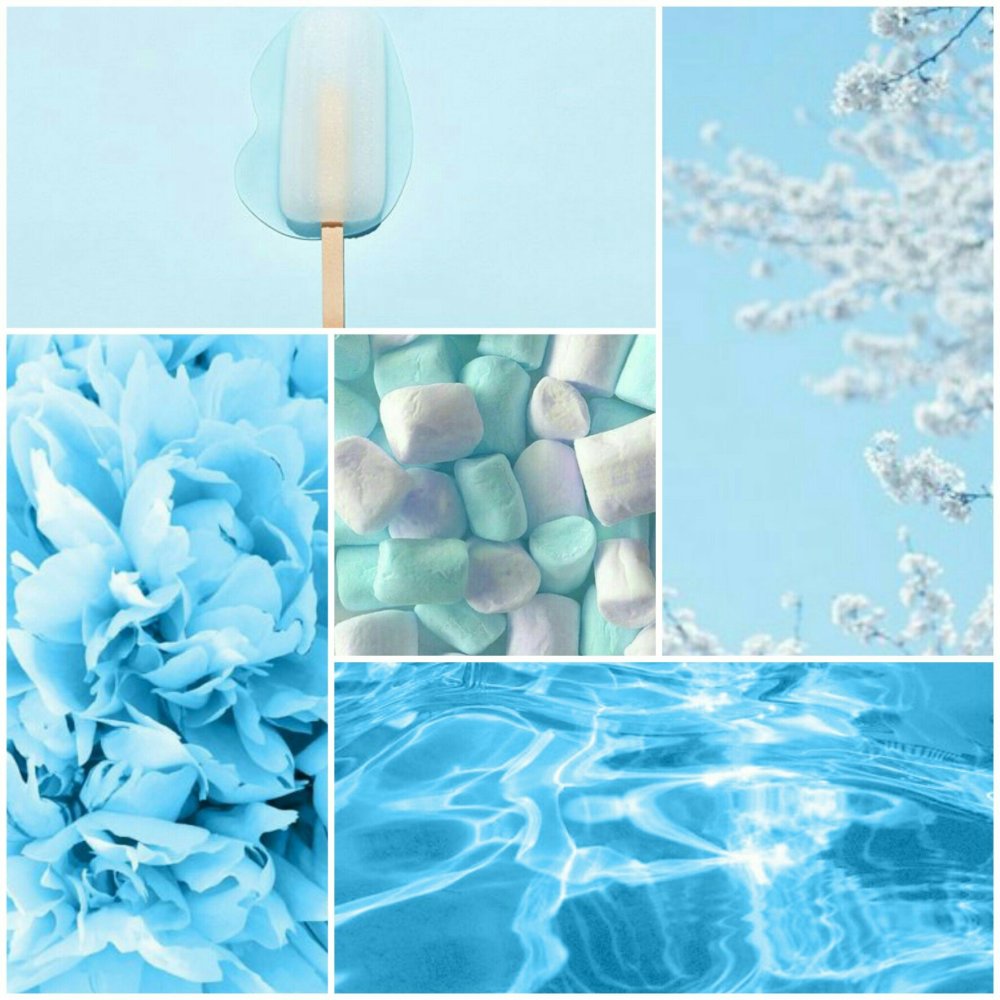 Бирюзовый фон