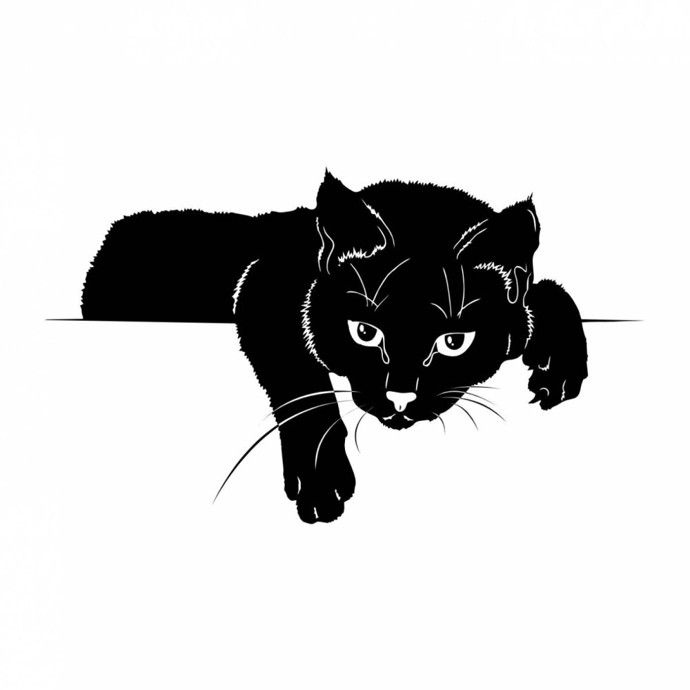 Наклейка - кошки