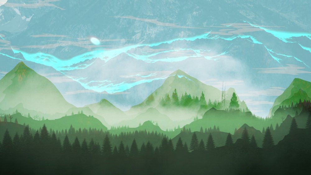 Лес Минимализм