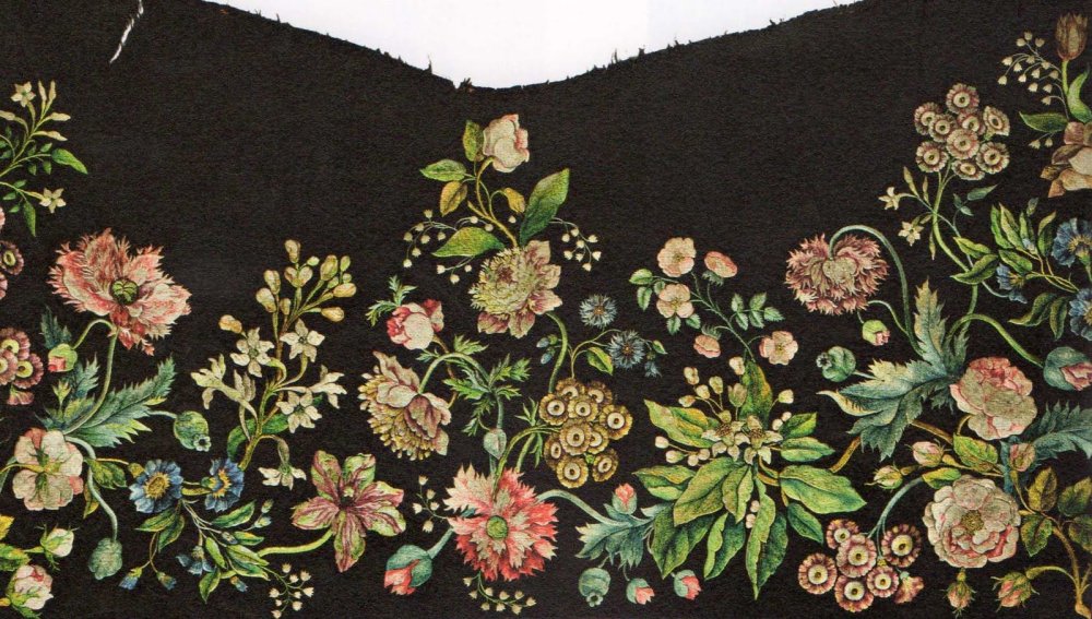 Мэри Делани вышивка