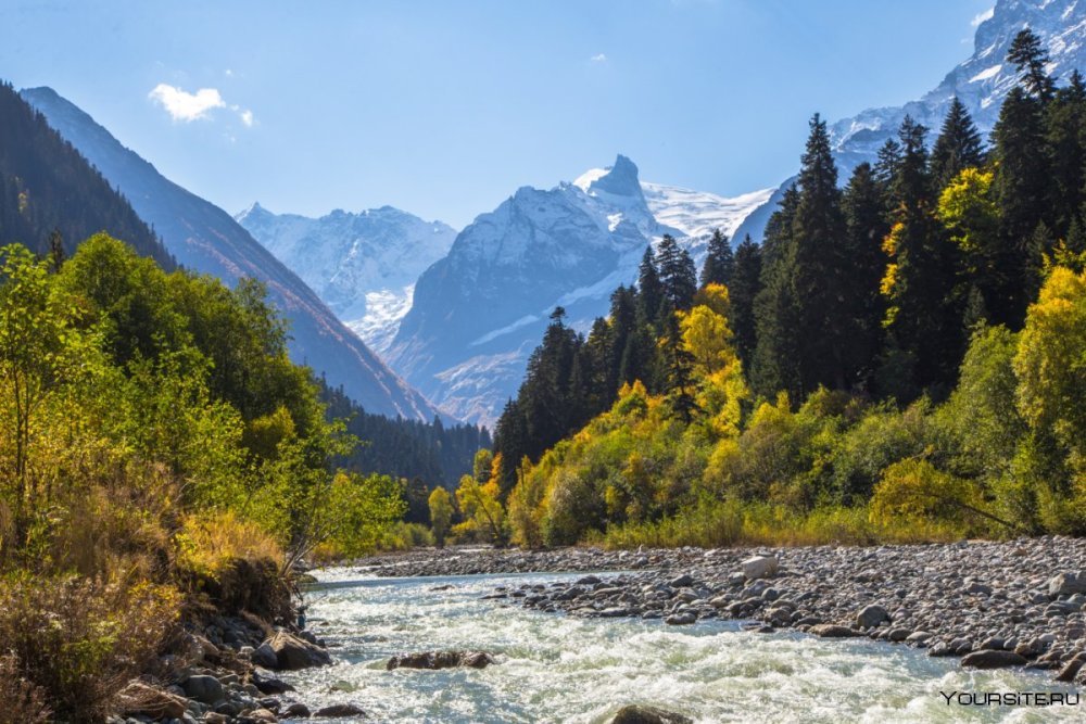 Гора Чотча Теберда Домбай