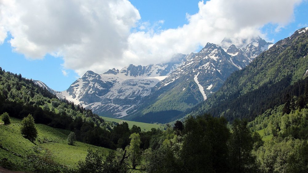 Горы Кавказа Архыз