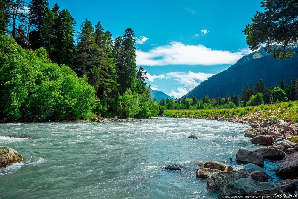 Озеро Орленок Архыз