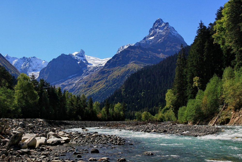 Озеро Северный приют Теберда