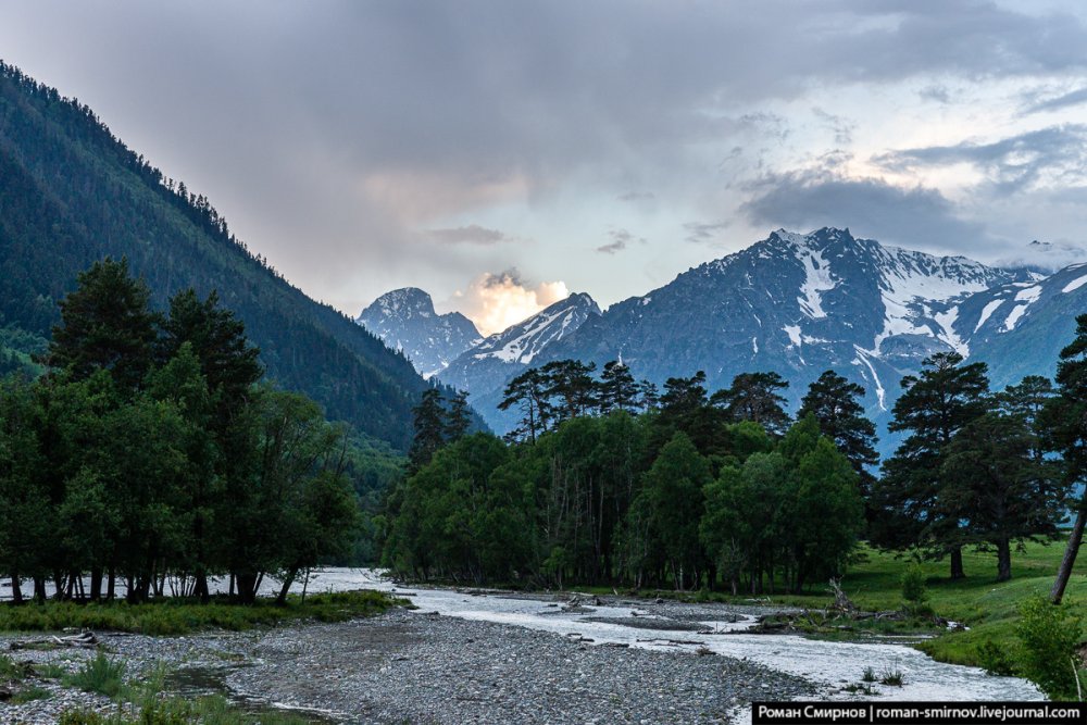 Аксаутское ущелье Архыз