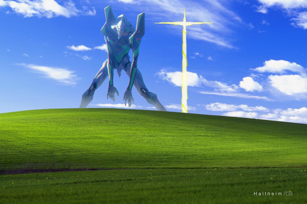 Windows XP Evangelion