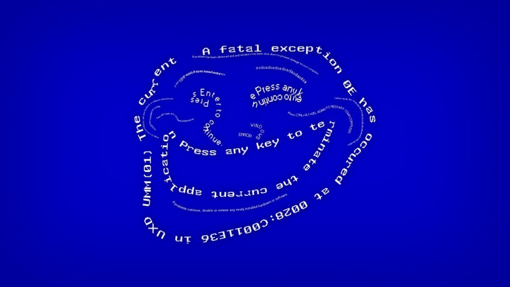 Голубой экран смерти