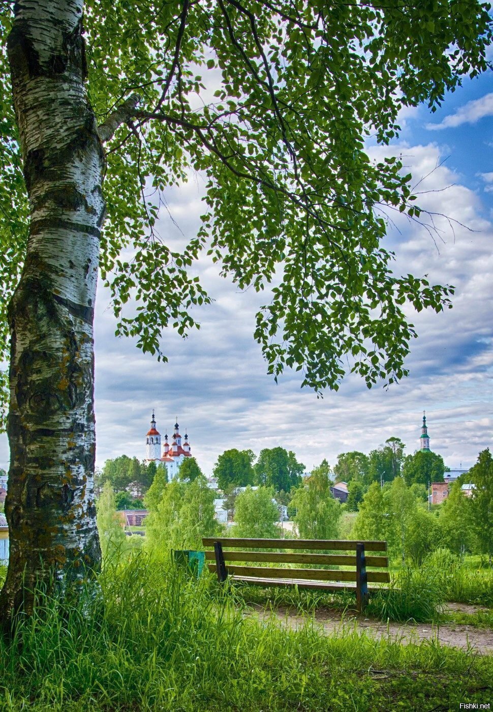 Рассвет в деревне