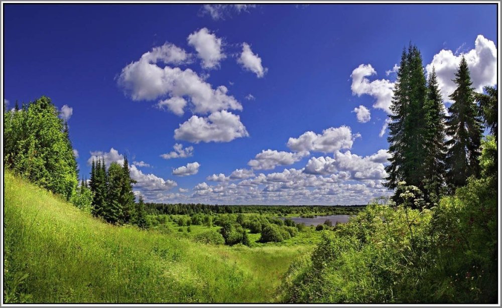 Фон деревня