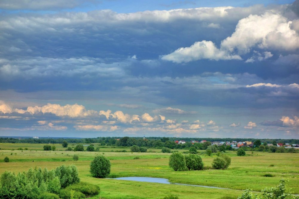 Детские пейзажи природы