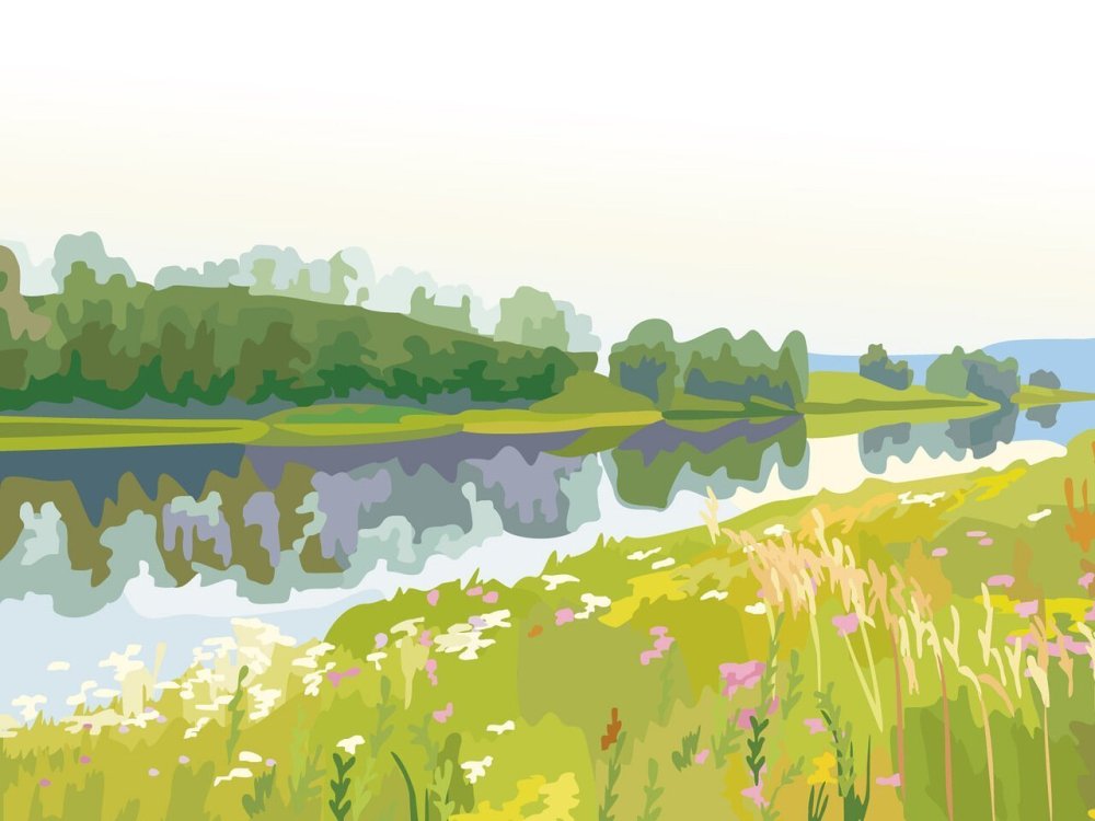 Родные просторы России