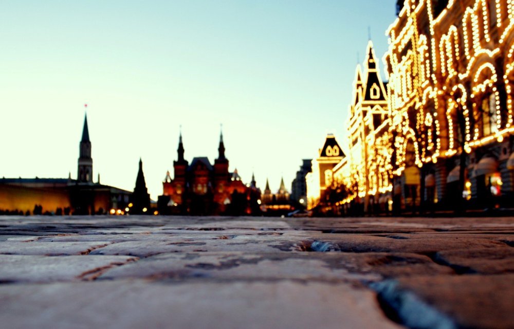 Зима в Москве