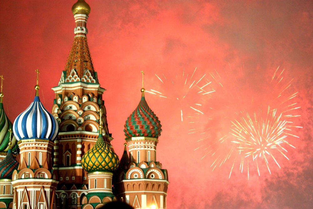 Кремль храм Василия Блаженного