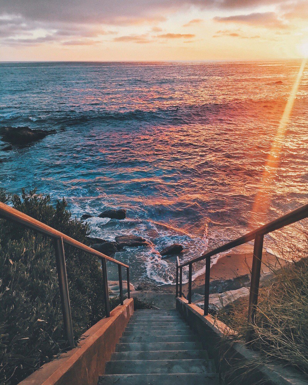 Пейзаж возле моря