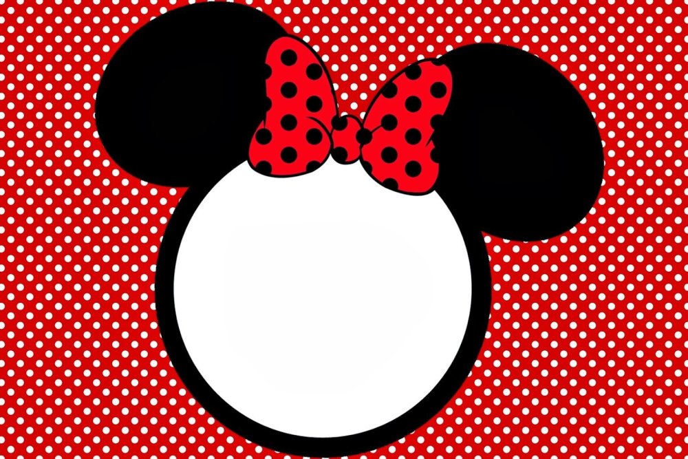 Минни Маус горошек